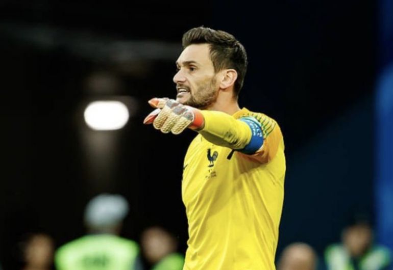 Tottenham goalkeeper Hugo Lloris on France duty