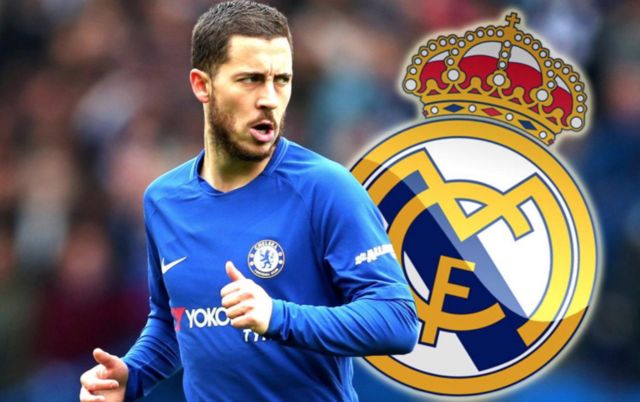 hazard chelsea real madrid