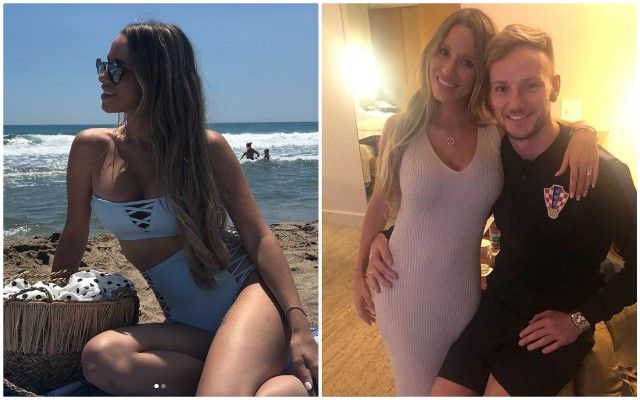 Ivan Rakitic Wife Raquel Mauri With Croatia Star Ahead Of World Cup Final