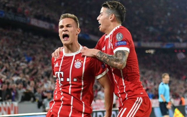 Real Madrid eye Joshua Kimmich transfer in James Rodriguez swap