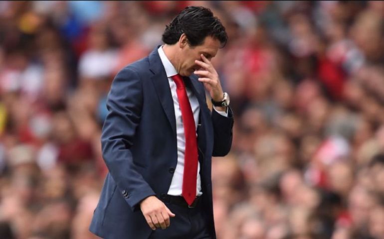 Emery matches PSG losses with first game in charge of Gunners