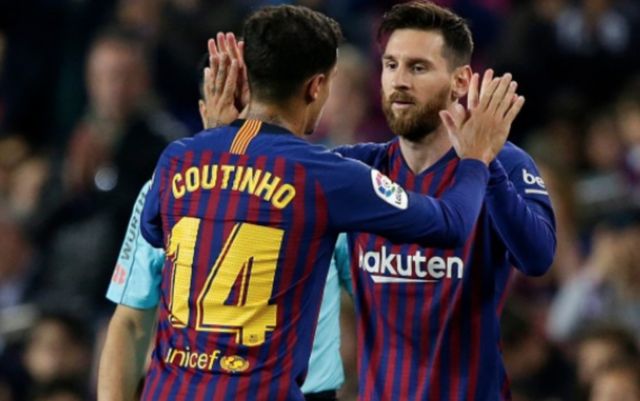 coutinho messi barcelona