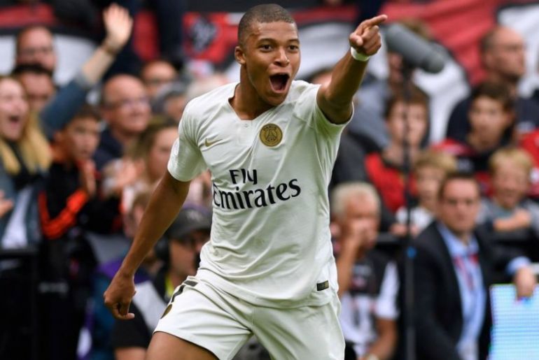 mbappe psg guingamp