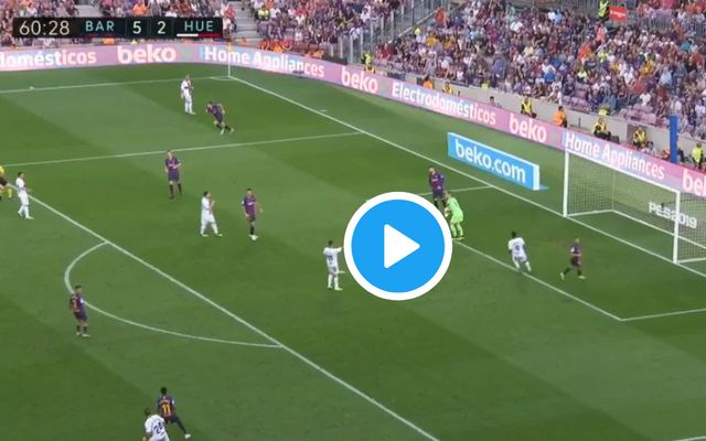 Coutinho assist Messi goal Barcelona