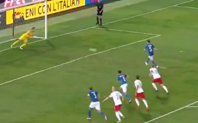 Jorginho penalty Italy Poland