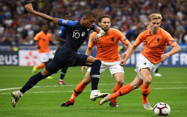 Mbappe gives lead vs Netherlands