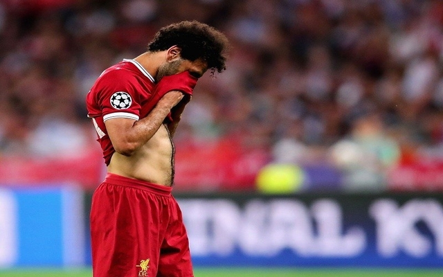 Salah not happy being subbed off