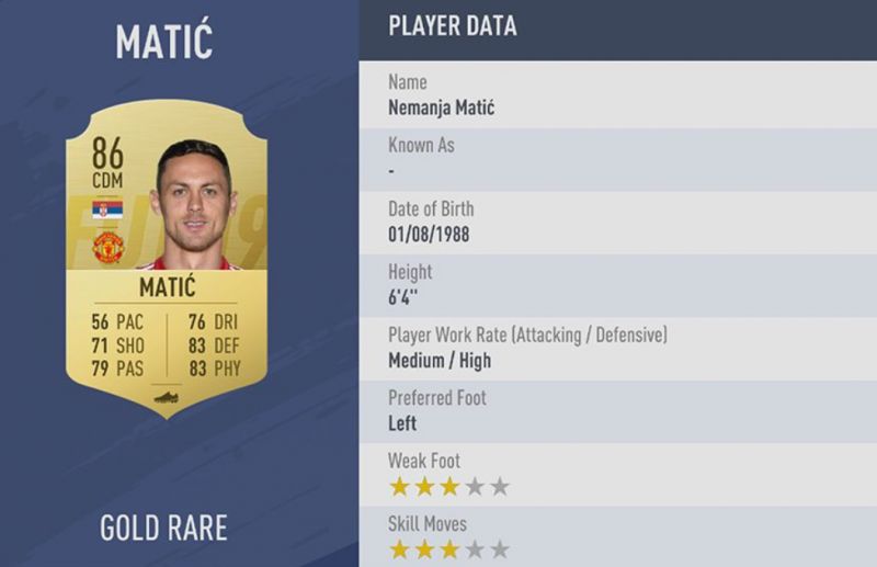 fifa 19 matic