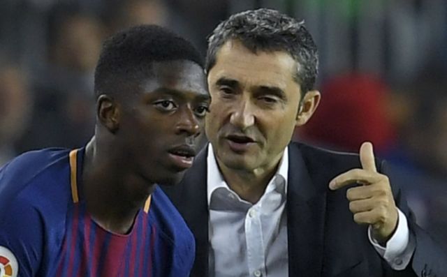 valverde dembele barcelona