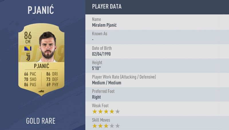 pjanic fifa 19