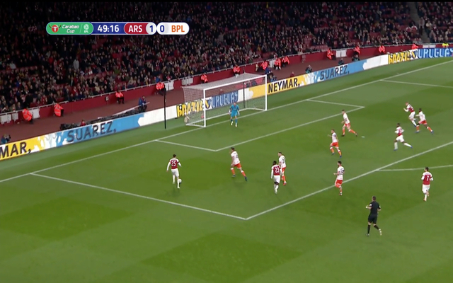 Emile Smith-Rowe scores against Blackpool for Arsenal