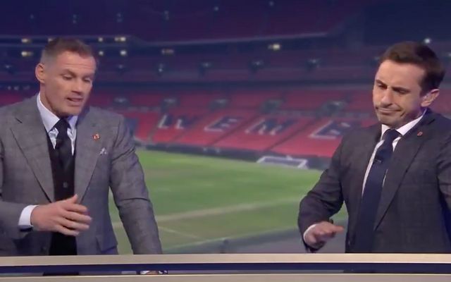 Neville Carragher Tottenham debate