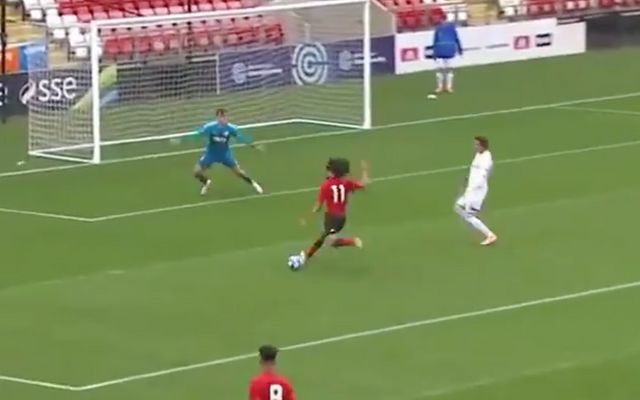 Tahith Chong Man Utd U19s goal