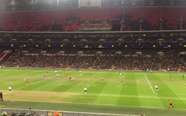 Tottenham Man City Wembley empty