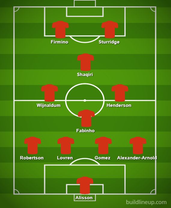 liverpool xi