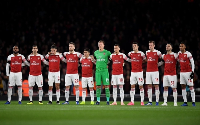Arsenal team 2018/19