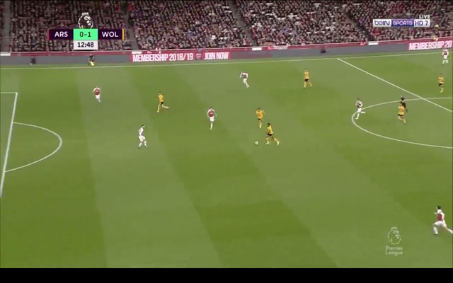 Cavaleiro goal vs Arsenal