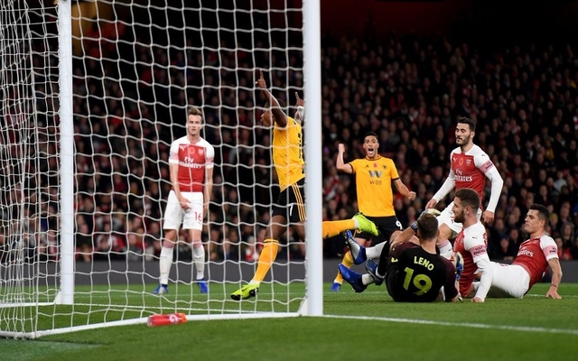 HT reaction as Wolves lead against Arsenal