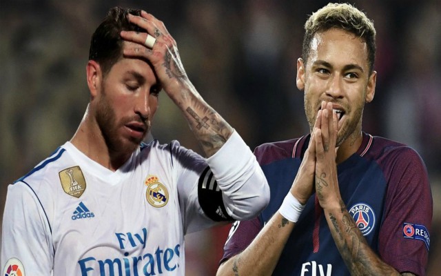 Neymar and Sergio Ramos out of the PSG squad Four days before