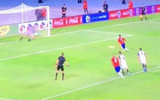 Sanchez penalty miss Chile
