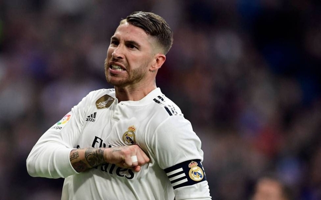 Sergio Ramos responds to boos from Madrid fans
