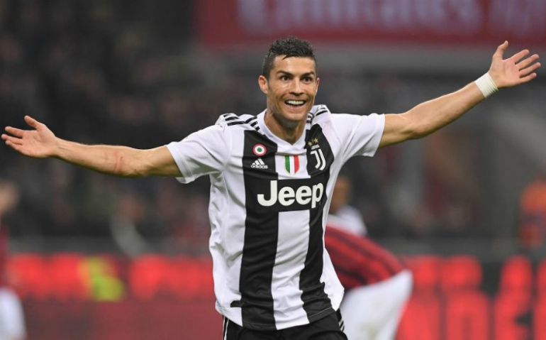 cristiano ronaldo juventus ac milan