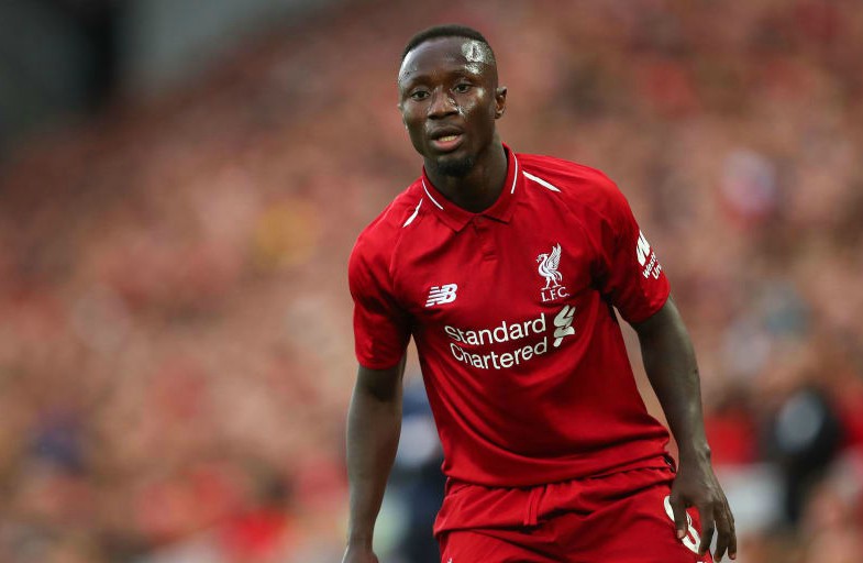 naby keita in action for liverpool