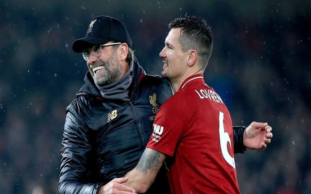 Lovren and Klopp