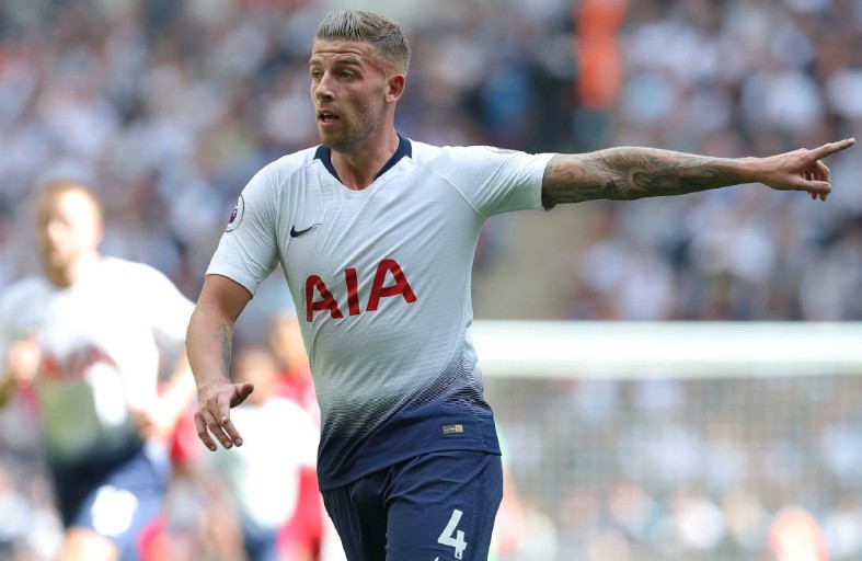 toby alderweireld in action for tottenham