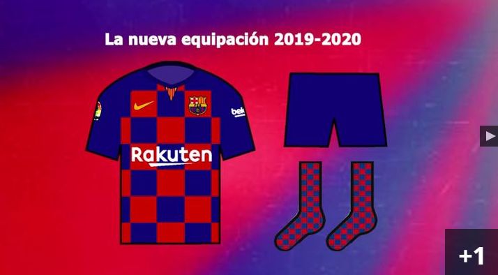 barcelona home kit