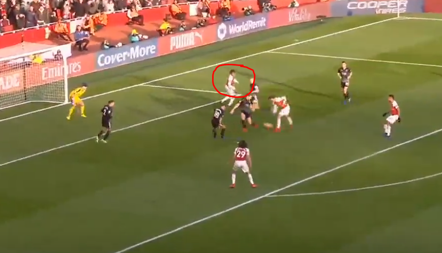 Alex Iwobi goal video vs Burnley