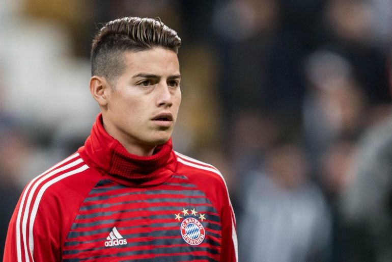 James Rodriguez Bayern Munich