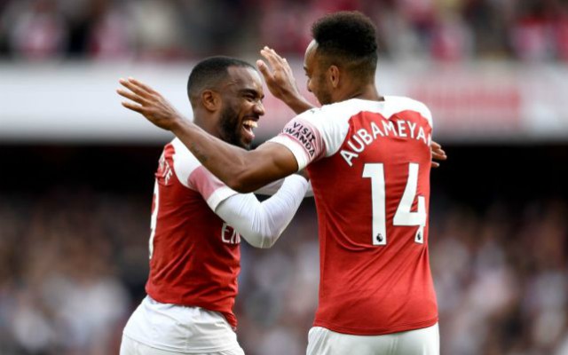 lacazette aubameyang arsenal