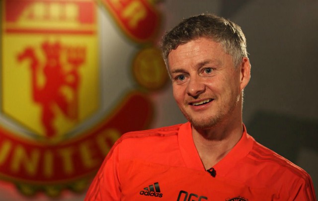 solskjaer first man united interview