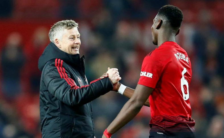 Solskjaer Pogba Man United