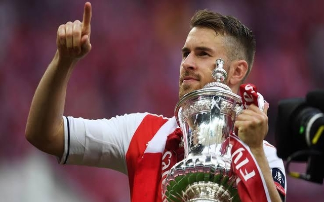 Ramsey-with-the-FA-Cup-for-Arsenal