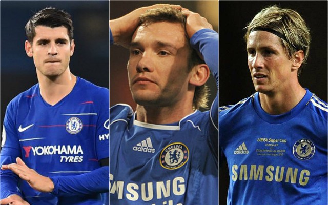 morata shevchenko torres chelsea