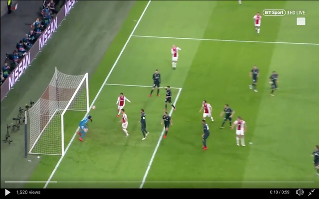 Courtois-error-bailed-out-by-VAR-during-Ajax-vs-Real-Madrid