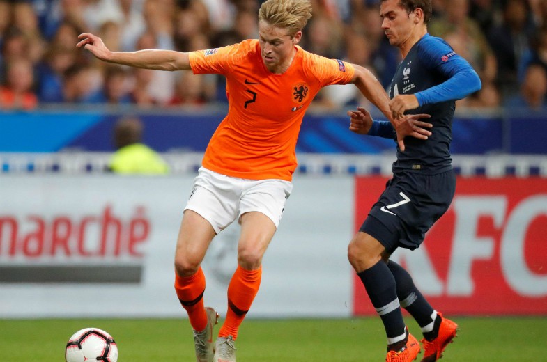 Griezmann Names De Jong As Best Player He S Faced