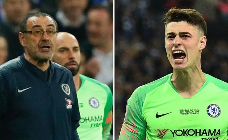 sarri kepa chelsea