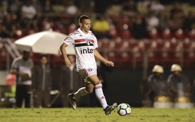 Antony in action for Sao Paulo