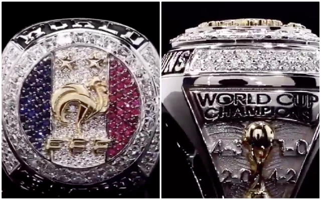 France World Cup rings
