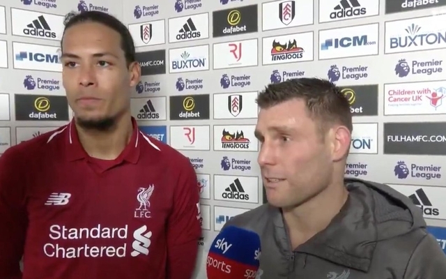 Milner-on-what-Klopp-told-him-before-being-subbed-on-vs-Fulham