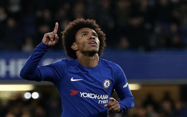 Willian informs Chelsea fans of his intention to stay with the Blues