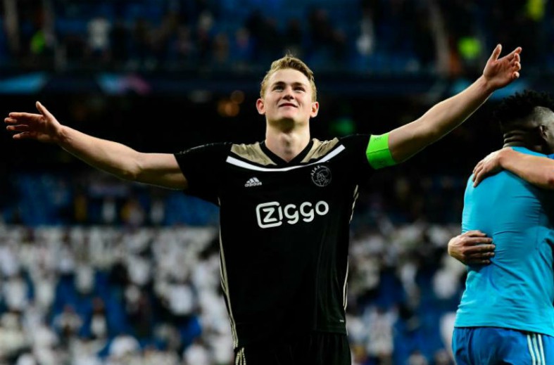 ajax star matthijs de ligt