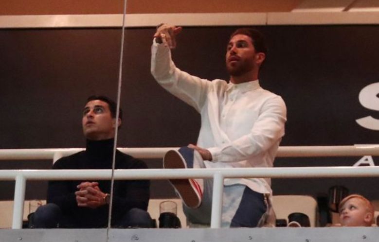 ramos watches ajax win