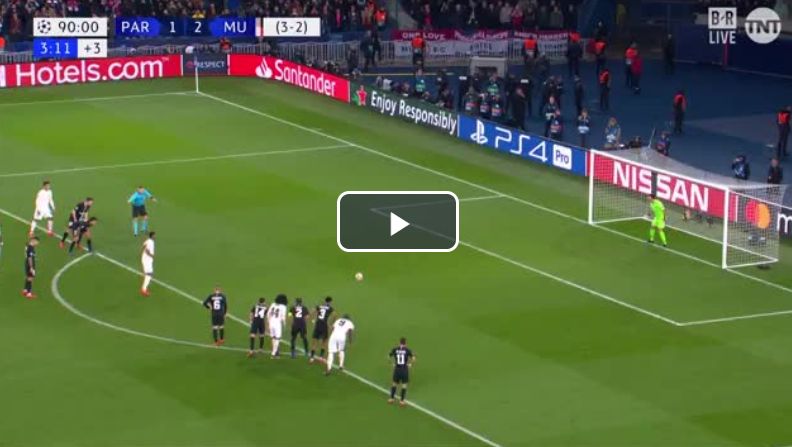 Rashford penalty goal video for Man United vs PSG