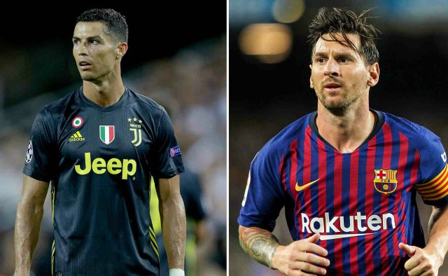 Ronaldo vs Messi tale of the tape - head-to-head record, goals, wins &  trophies as Juventus get set to play Barcelona