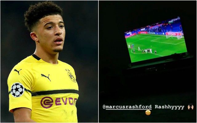 Jadon Sancho Man United Psg Post On Instagram