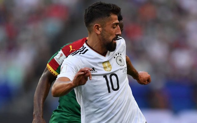 Kerem Demirbay in action for Germany